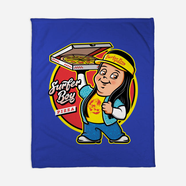 Pizza Boy-none fleece blanket-Olipop