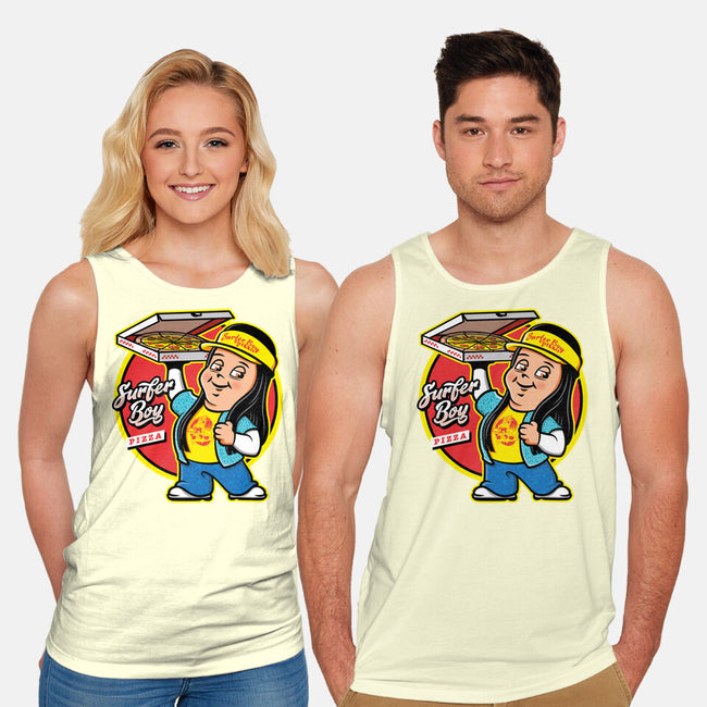 Pizza Boy-unisex basic tank-Olipop