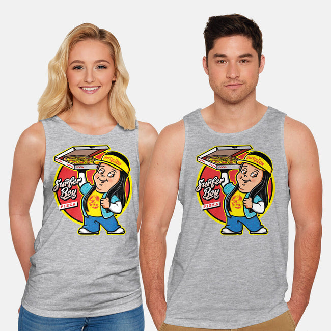 Pizza Boy-unisex basic tank-Olipop