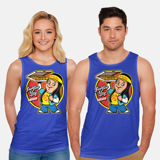 Pizza Boy-unisex basic tank-Olipop