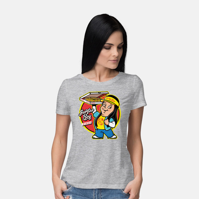Pizza Boy-womens basic tee-Olipop