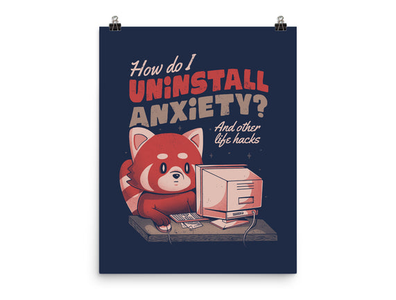 How Do I Uninstall Anxiety