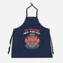 In Trash We Trust-unisex kitchen apron-eduely