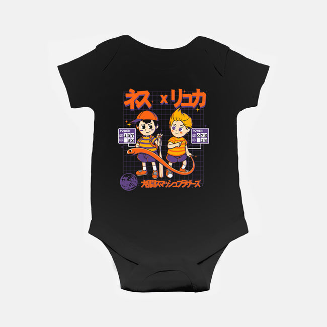 Retro Player-baby basic onesie-Douglasstencil