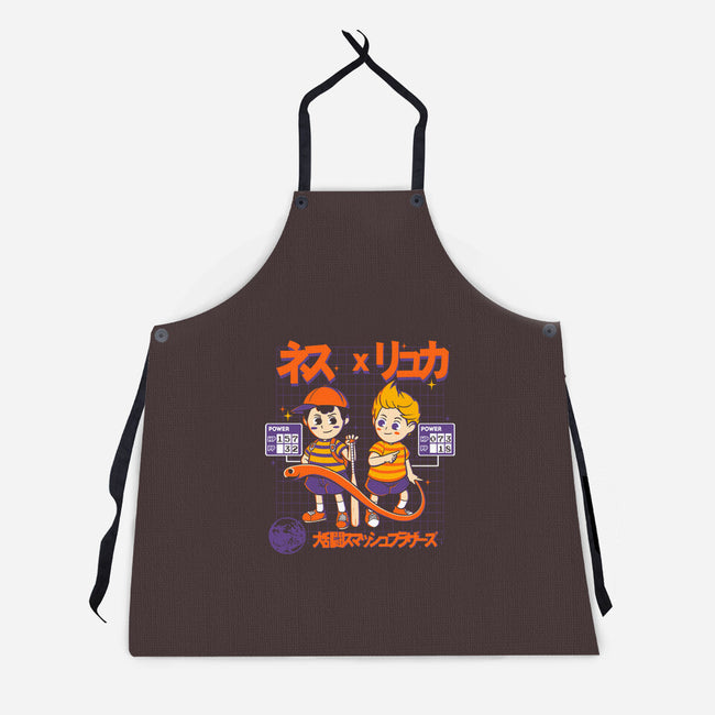 Retro Player-unisex kitchen apron-Douglasstencil