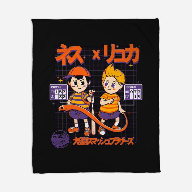 Retro Player-none fleece blanket-Douglasstencil