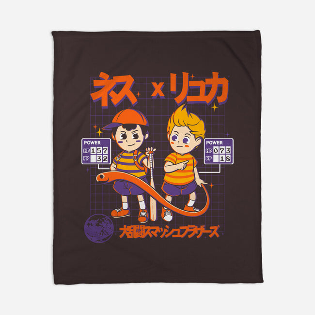 Retro Player-none fleece blanket-Douglasstencil