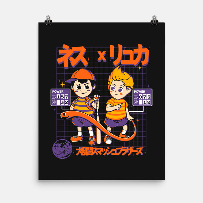 Retro Player-none matte poster-Douglasstencil