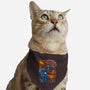 Fire And Thunder-cat adjustable pet collar-alanside