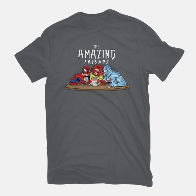 The Amazing Friends-mens premium tee-zascanauta