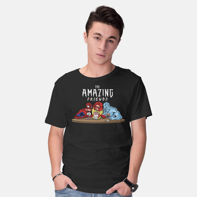 The Amazing Friends-mens basic tee-zascanauta