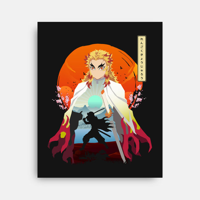 Kimetsu No Yaiba-none stretched canvas-rondes