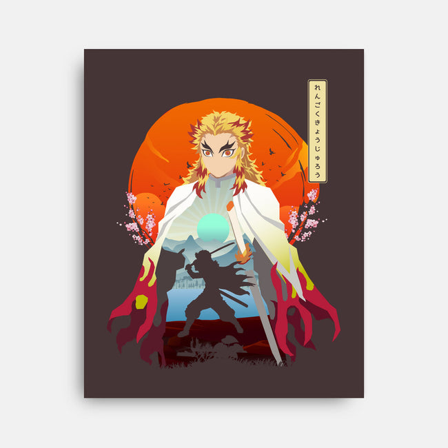 Kimetsu No Yaiba-none stretched canvas-rondes