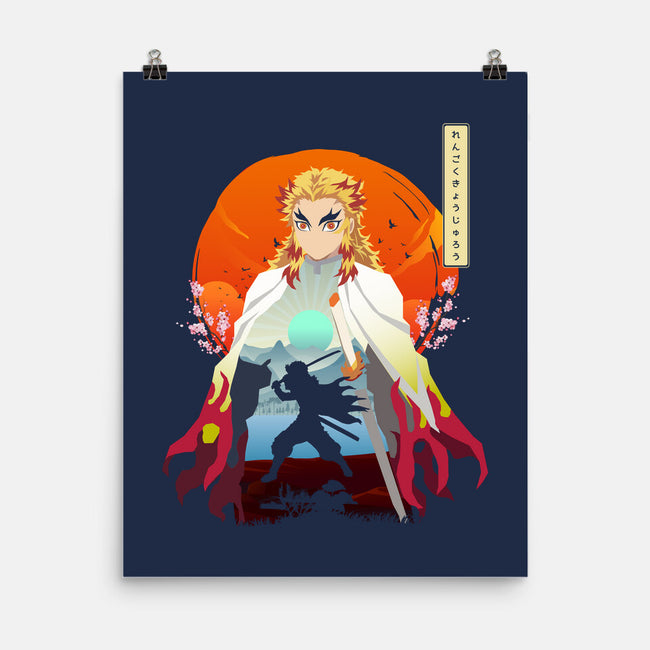 Kimetsu No Yaiba-none matte poster-rondes