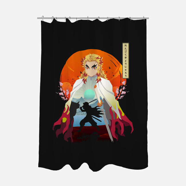 Kimetsu No Yaiba-none polyester shower curtain-rondes