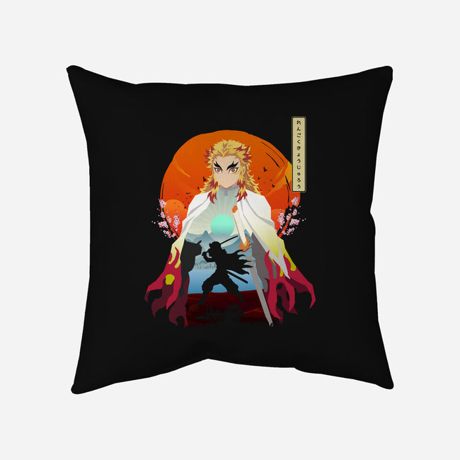 Kimetsu No Yaiba-none removable cover w insert throw pillow-rondes