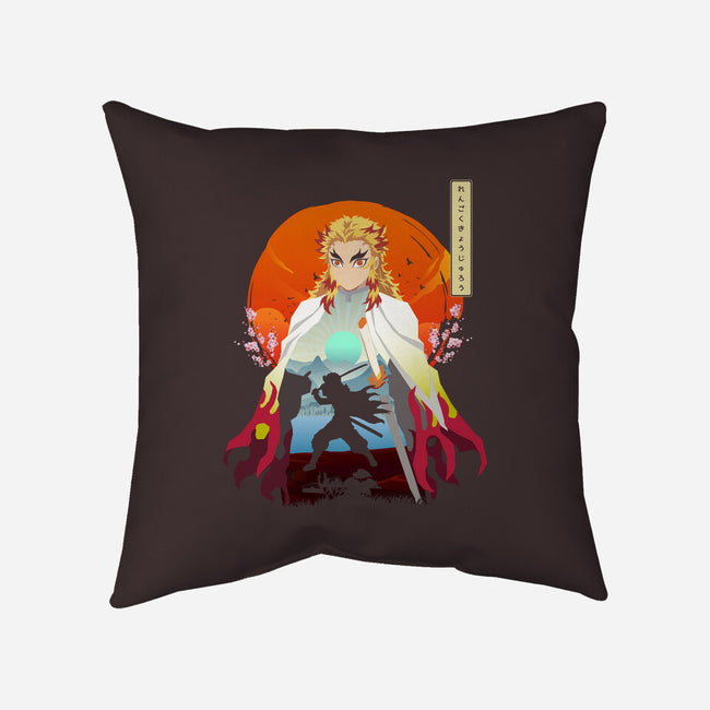 Kimetsu No Yaiba-none removable cover w insert throw pillow-rondes