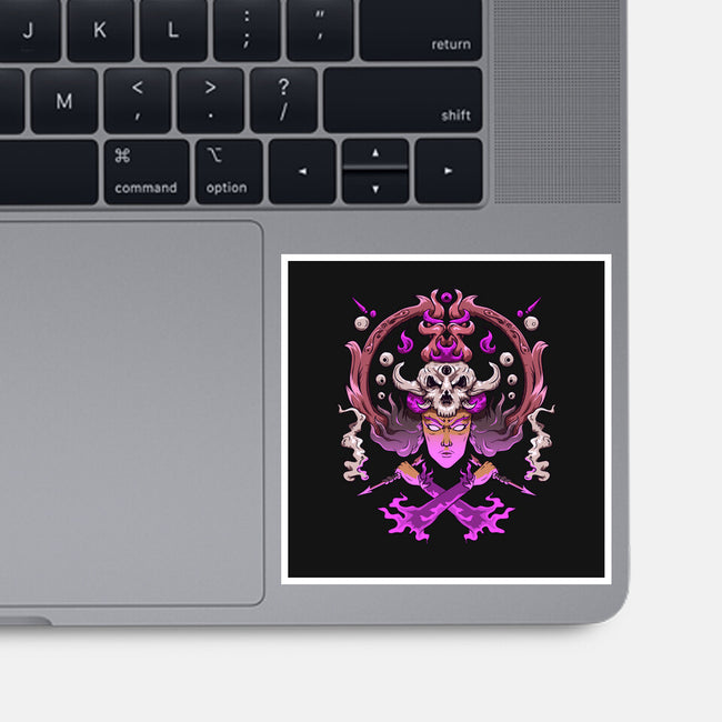 Woman Warrior-none glossy sticker-Wahyu Azizi