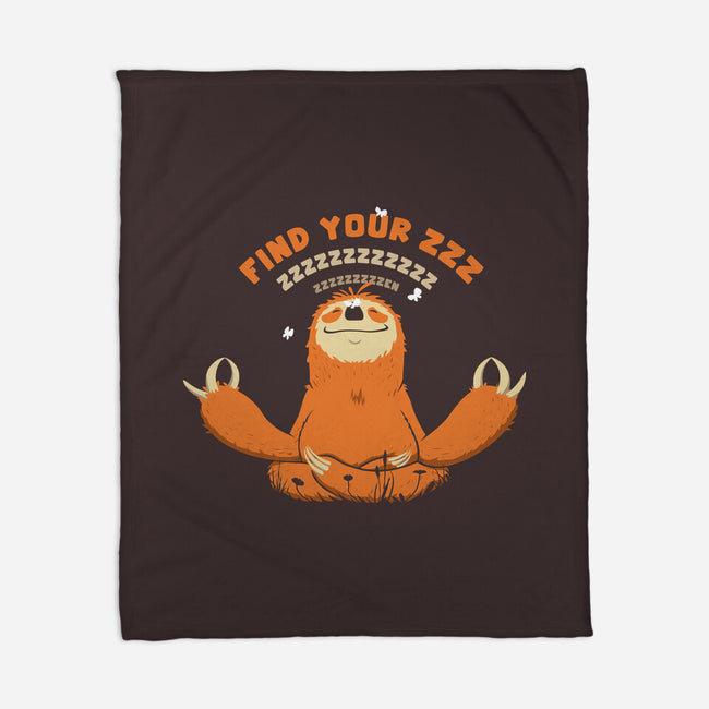 Find Your Zen-none fleece blanket-ducfrench