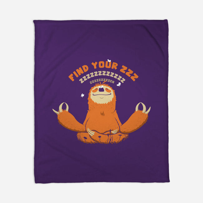Find Your Zen-none fleece blanket-ducfrench