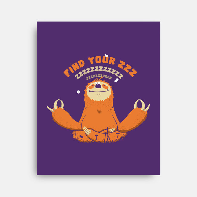 Find Your Zen-none stretched canvas-ducfrench