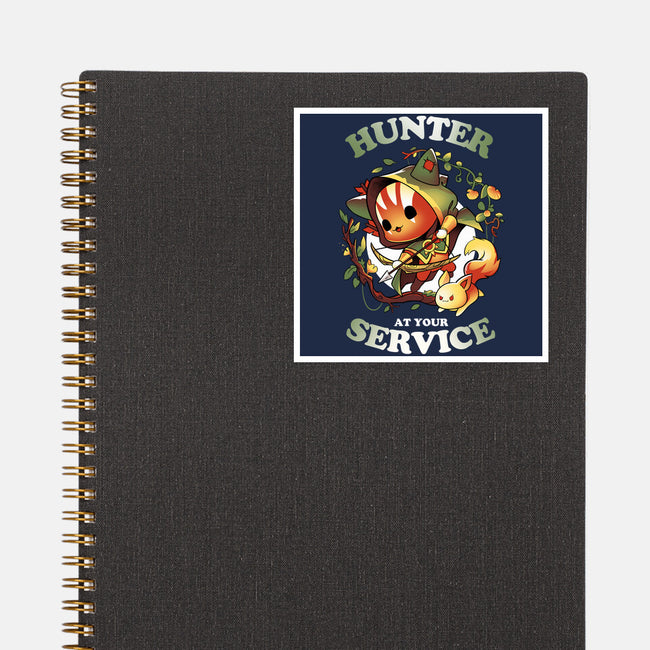 Hunter's Call-none glossy sticker-Snouleaf
