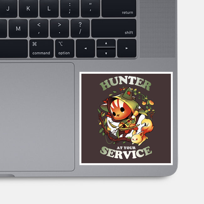 Hunter's Call-none glossy sticker-Snouleaf