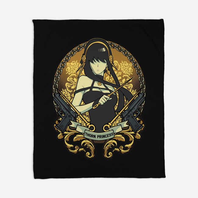 Thorn Princess-none fleece blanket-Astrobot Invention