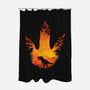 Future Footprints-none polyester shower curtain-dalethesk8er