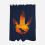 Future Footprints-none polyester shower curtain-dalethesk8er