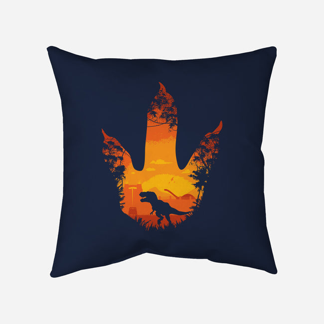 Future Footprints-none removable cover w insert throw pillow-dalethesk8er