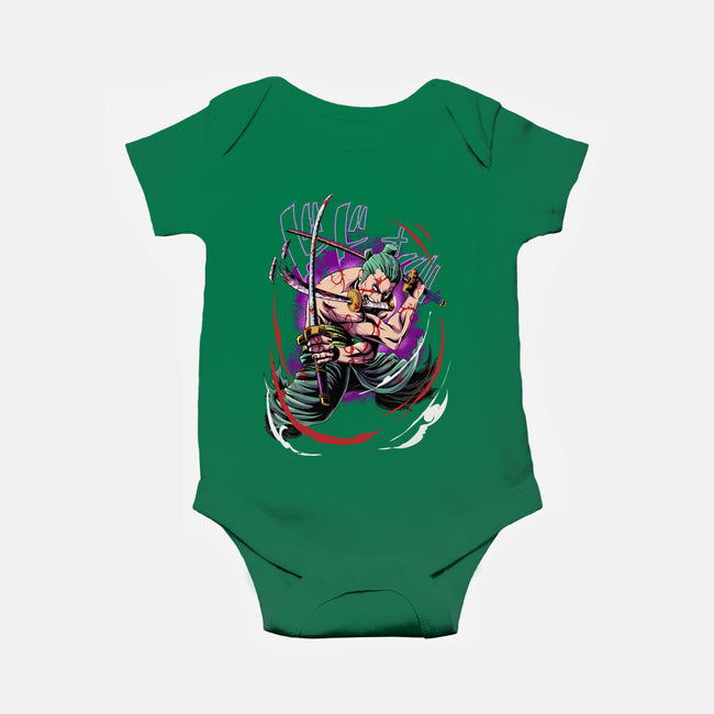 Samurai Extreme Power-baby basic onesie-Nihon Bunka