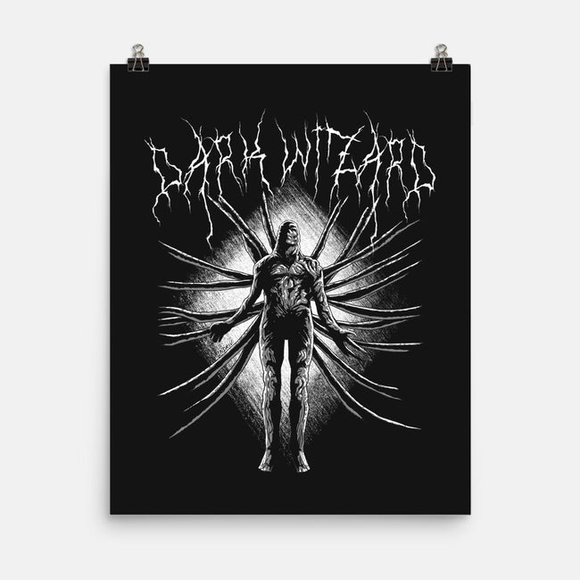 Dark Wizard-none matte poster-Andriu