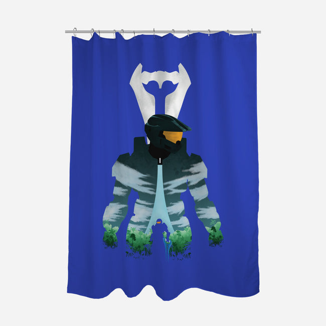 The Best Warrior-none polyester shower curtain-Jackson Lester