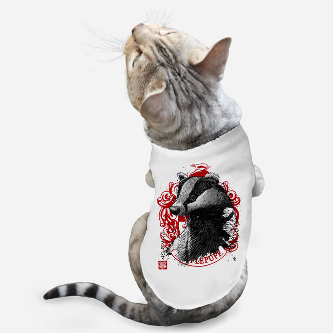 Loyalty And Fairness Sumi-E-cat basic pet tank-DrMonekers