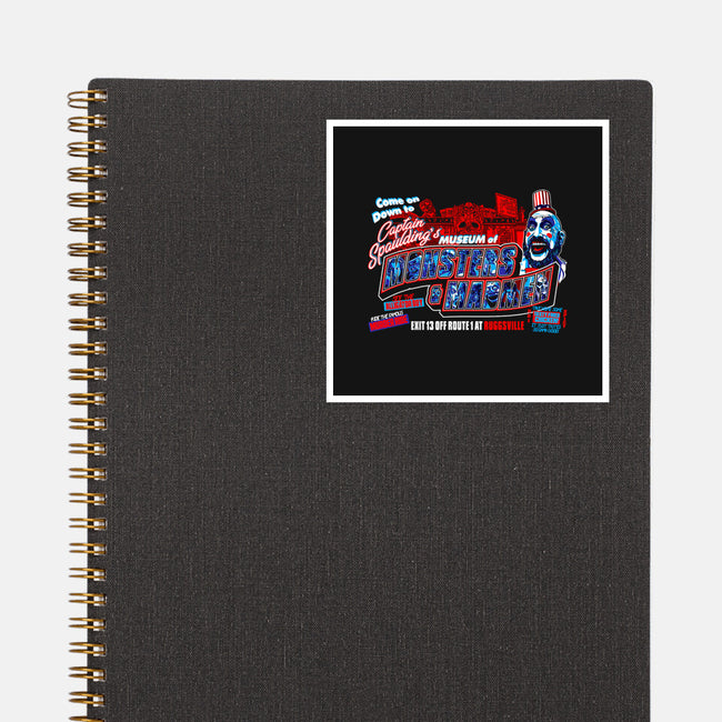 Museum Of Monsters And Madmen-none glossy sticker-goodidearyan