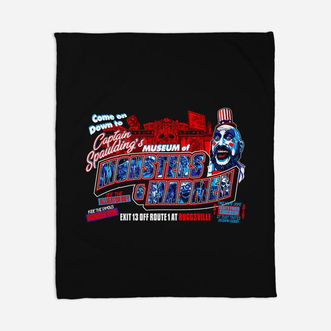 Museum Of Monsters And Madmen-none fleece blanket-goodidearyan