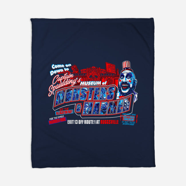 Museum Of Monsters And Madmen-none fleece blanket-goodidearyan