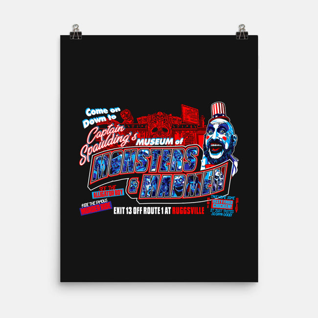 Museum Of Monsters And Madmen-none matte poster-goodidearyan