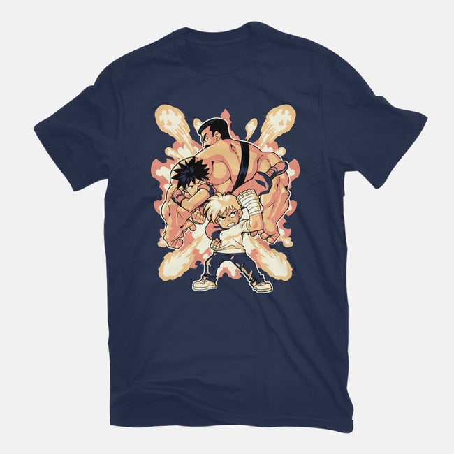 Checking Out The City-mens heavyweight tee-1Wing