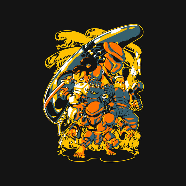 Hunting Aliens-mens premium tee-1Wing