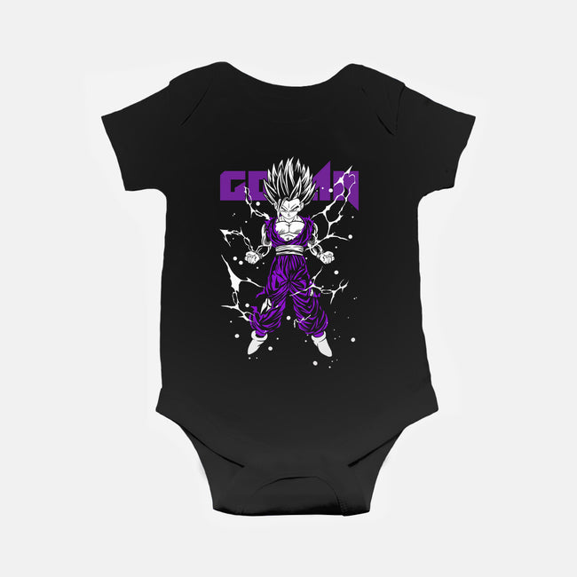 Gohan-baby basic onesie-Seeworm_21