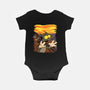 Itchy Scratchy Scream-baby basic onesie-leepianti