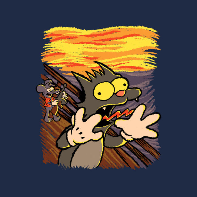 Itchy Scratchy Scream-mens premium tee-leepianti