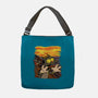Itchy Scratchy Scream-none adjustable tote bag-leepianti