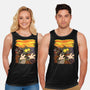 Itchy Scratchy Scream-unisex basic tank-leepianti