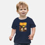 Itchy Scratchy Scream-baby basic tee-leepianti