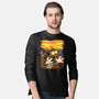 Itchy Scratchy Scream-mens long sleeved tee-leepianti