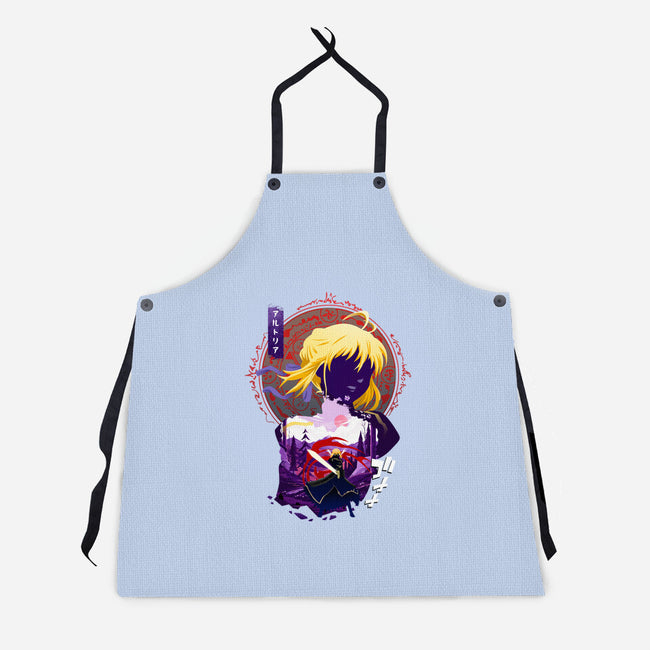 King Of Knights Girl-unisex kitchen apron-bellahoang