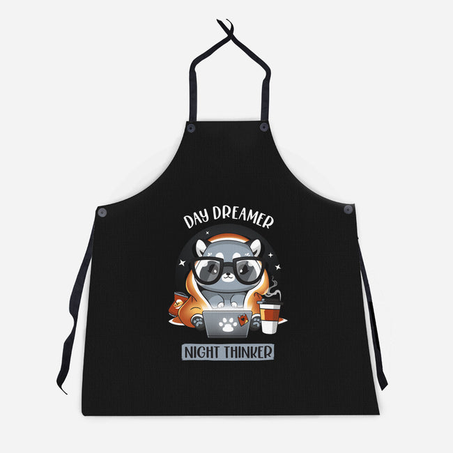 Nocturnal Personality-unisex kitchen apron-Snouleaf